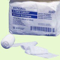 Kendall CONFORM Non-Sterile Stretch Bandages, 2" x 75", 12/pk