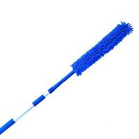 Spider Web Brush with Pole | Chenille Extension Duster, Aluminum Extension Rod | Extend 18-20 feet Cleaning High Ceilings, Cathedral Ceilings, Ceiling Fans, Cobwebs