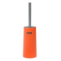 George Jimmy Home/Hotel Toilet Brushes with Tall Bowl Holder - Orange