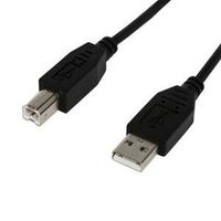 Ultra 15FT USB 2.0 Printer Cable - A-Male/ B-Male