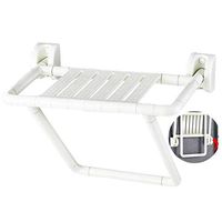 RDMZ Wall-Mounted Drop-Leaf Stool Foldable Shower Seating Chair Folding Bath Seat