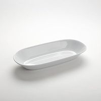American Metalcraft MLRS16 Oblong Melamine Bowl, 16-7/8" Length, 8-1/4" Width, 2-3/8" Height