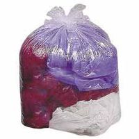 Genuine Joe : Trash Can Liner, 31-33 Gallon.6Mil, 33"x39", 250/BX, Clear -:- Sold as 2 Packs of - 250 - / - Total of 500 Each