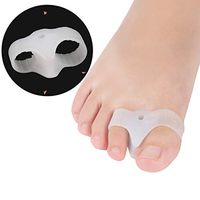 Festiveasd Gel Corn Pad Protectors, Hammer Toes Support Crest Pad Toe Separator Cushions Relief Pain and Pressure Toe Straightener Corrector