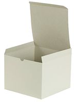 Premier Retail Packaging 10 Count White Gloss Gift Box, 8 x 8 x 6