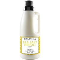 Caldrea Liquid Fabric Softener, Plant Derived, Helps remove static and wrinkles, Sea Salt Neroli Scent, 32 oz