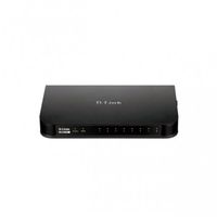 D-Link DSR-150 SERVICES ROUTER, 8 10/100M LAN PORTS, 1 WAN, VPN, SSL