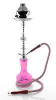 new 1 hose 22" Pink Hookah shisha nargila bar narguile nargile glass water Vase
