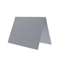 JAM Paper Curious Foldover Card - 4 1/4" x 5 1/2" - Iridescent Plasma Blue- 50/Pack