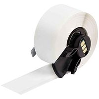 Brady PTL-8-439, 18629 0.5" x 50' White BMP61/BMP71/TLS 2200 WorkHorse Vinyl Label, 4 Rolls