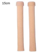 Ingrown toenail 2PC cuts The Toe of The Gel Ribbed casing Cap for The Toe Hammer Toe Separation Protection Foot Care Finger Toe (Size : 15CM)