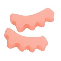 Dalina Toe Separators Foot Thumb Hallux Valgus Protector Silicone Finger Toe Correction Bunion Corrector for Men & Women