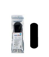 Nasara QuickStrips Precut Kinesiology Tape Strips - 6" I Pattern - 15 Pack: Black