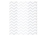 Cello Bags White Chevron Large - Pack of 20