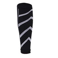 Liobaba One Pair Running Training Leg Sleeves Calf Support Graduated Compression Leg Sleeve Sports Socks Outdoor Exercise