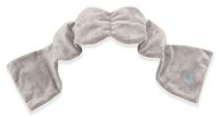 Nodpod Bead Filled Sleep Mask & Eye Pillow | Patented Light Blocking Designs for Sleeping, Travel & Relaxation | Machine Washable, BPA Free Gel Microbeads (Grey)