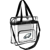 FOCO Philadelphia Eagles NFL Clear HIGH END Messenger Bag