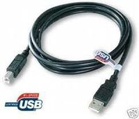 iMBAPrice High Speed USB 2.0 Printer Cable A to B for for HP, Canon, Lexmark, Epson, Dell, Samsung, Brother, Fujitsu, Hitachi, Zebra Thermal Technologies, Hewlett Packard (6 Ft, Black)