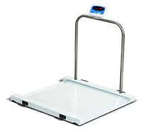 1000 LB x 0.5 LB Salter Brecknell MS-1000 Bariatric Handrail Medical Health Scale