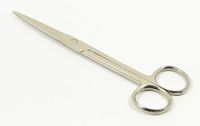 LAJA Imports 6-1/2 Inch Pointed Straight Tip Mayo Scissors : (Pack of 2 Scissors)