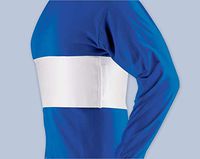 Florida Orthopedics All Elastic Rib Belt, Male Sized, White, 6" - X-Large 45-48"