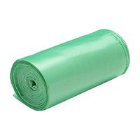 Xigeapg 1 Rolls 50 x 46 Cm Garbage Bags Single Color Thick Convenient Environmental Plastic Trash Bags Disposable Plastic Bag Green