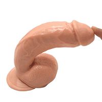 Beginner Ā'ňāl Realistic Massager 8.7 Inch Realistic Texture Real Touch Silicone Toy with Suction Cup - Recommended for Use with Lubricants Stimulating Portable Tools