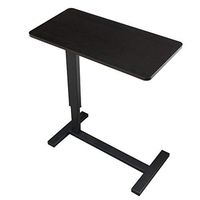 CX Overbed Table Laptop Desk Cart Hospital Bed Desk Swivel Table Mobile Height Adjustable Laptop Table for Home, Nursing Home