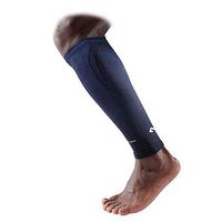McDavid MD8846 Elite Compression Recovery Calf Sleeves, Black/Alt Blue, Medium