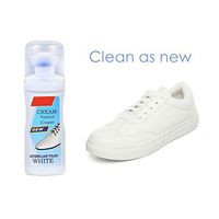 Ochine Shoe Whitener With Sponge Brush Head White Shoe Refresh Cleaner Scrubbing Detergent Whitening Agent 50ML