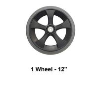 Gray - Rear Wheel for Nova 330/332/352 Models - Each - NOT for"CH" Serial # Units