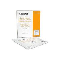 ZDF66B - ReliaMed Sterile Latex-Free Foam Island Dressing with Adhesive Border 6 x 6 with 4 x 4 Pad