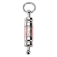 LUBINSIK Cigar Punch 2 Size Blades Knife Sharp Cigar Drill Hole Opener Retractable and Screw Out Punch Smoking Accessories (Gold)