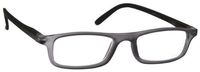 The Reading Glasses Company Matt Grey Black Lightweight Readers Designer Style Mens Womens Spring Hinges R17-7 +1.50