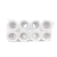 OhradWord Ultra Soft Healthy Touch Rolls Toilet Paper Napkin Towels, 6/8/10/12 Rolls, White, 180 Sheets Per Roll, 1/3/4-Ply Toilet Paper, 600 Sheets Per Pack Bath Tissue Paper (White VVV, 8)