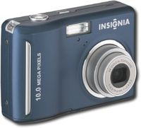 REFURBISHED-Insignia NS-DSC10B 10 Megapixles Compact Digital Camera - 3x Optical Zoom/4x Digital Zoo