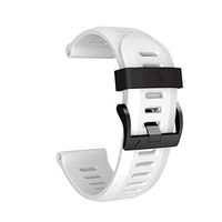 Lyperkin Compatible with Garmin Fenix 5X Watch,Fashion Luxury Soft Silicone Quick Release Watchband Band Strap Bracelet Wirstband Replacement Band Compatible with Garmin Fenix 5X.