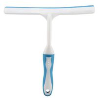 Glass Wiper Blade Window Squeegee Cleaner Shower Car Glass Drying Clean Wash Glass Door Desktop Cleaning Squeegee Glass Washer (blue)