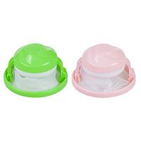 Hunputa Reusable Top Loader Washing Machine Handy Lint Trap Debris Filter Mesh Pouch Dog Cat Pet Fur Remover Hair Catcher Washer Hair Catcher