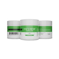 Vee's Hemp Products, Pure Hemp Oil, Cooling Rub, 200mg