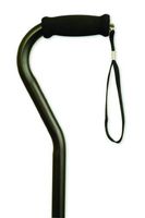 MNT21031 - Alex Orthopedic Offset Handle Cane, Black