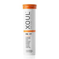 Xoul Pre-Fit: All Natural Pre-Workout Supplement to Support Fat Burning and Athletic Performance, Endurance and Stamina with Adaptogens, Cordyceps, Reshi Mushroom, Guayusa, Guarana (15 Servings)