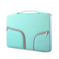 Chromebook Case, HESTECH 13-13.3 Neoprene Laptop Sleeve Case with Handle for 13" MacBook Air/Pro｜iPad Pro 12.9｜Surface Book Pro3/Pro4｜Chromebook 13, Mint Green