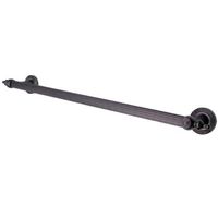 Kingston Brass DR710245 Designer Trimscape Templeton  Grab Bar 24-Inch with TL TIP, Oil Rubbed Bronze