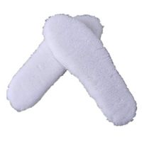 Extra Thick Sheepskin Insoles for Unisex Warm Feet Super Fluffy Deodorizing Absorbent by ERABLE W Size 7