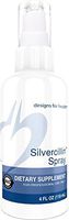 Designs for Health Purified Silver Spray - Silvercillin Spray, 15ppm Silver for Immune Support (24 Servings / 4oz)