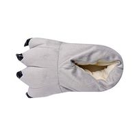 Theoylos Womens Animal Paw Indoor Slippers Cute Animal Slippers Warm Memory Foam Cotton Home Slippers Soft Home Shoes Blue