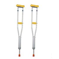 Medical Crutches, Aluminum Alloy Telescopic Non-Slip Thickening Handle Elderly Walker, Suitable for Disabled and Fracture Rehabilitation Patients