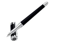 S.T. Dupont Liberte Black Lacquer Medium Point Fountain Pen - 460674M