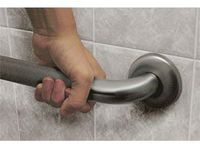 HealthCraft Products G125SK18F9-1PK 1.25 in. x 18 in. Easy Mount Grab Bar - Knurled